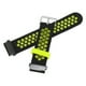 thumbnail image 4 of Correa de silicona de liberación rápida para reloj inteligente Amazfit Falcon de 22 mm, color negro y verde., 4 of 14