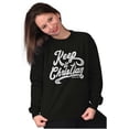 thumbnail image 3 of Keep It Christian Religion Faith Women Plus Size Crewneck Sweatshirt Brisco Brands 4X, 3 of 5