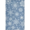thumbnail image 2 of Kitchen Dish Towels, Winter Christmas Snowflakes Kitchen Towels Set of 6 Super Soft Absorbent Dish Towels Set Microfiber Polyester Kitchen Dish Cloths Decorative Tea Towels, 28"x18", 2 of 7