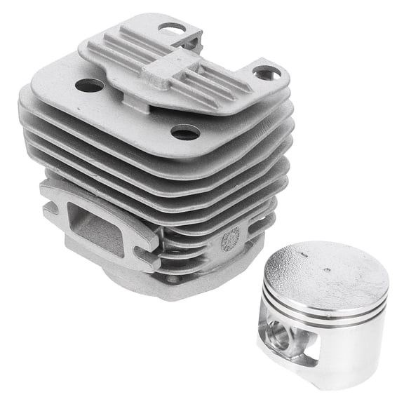 MEIBUTYUP Metal Cylinder and Piston Kit for Trimmer and Mower Replacement Parts, 1 Set, and Easy to Install