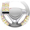 thumbnail image 1 of EREHome Owl Art Pattern Steering Wheel Cover Hook and Loop Covers For Car Size 10x16cm 2 PCS, 1 of 2