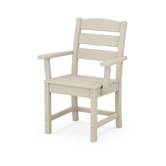 POLYWOOD Lakeside Dining Arm Chair in Sand