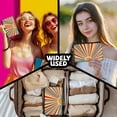 thumbnail image 4 of Original Designs Coin Purse for Women Girls Bohemia Sun 2 Packs Change Purse with Zipper Durable and Soft Canvas Wallet Pouch for Travel Gift Polyester, 4 of 9