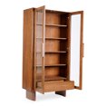 thumbnail image 4 of Moe's Home Collection Orson Tall Cabinet Brown Wood Cabinets & Storage, 4 of 5