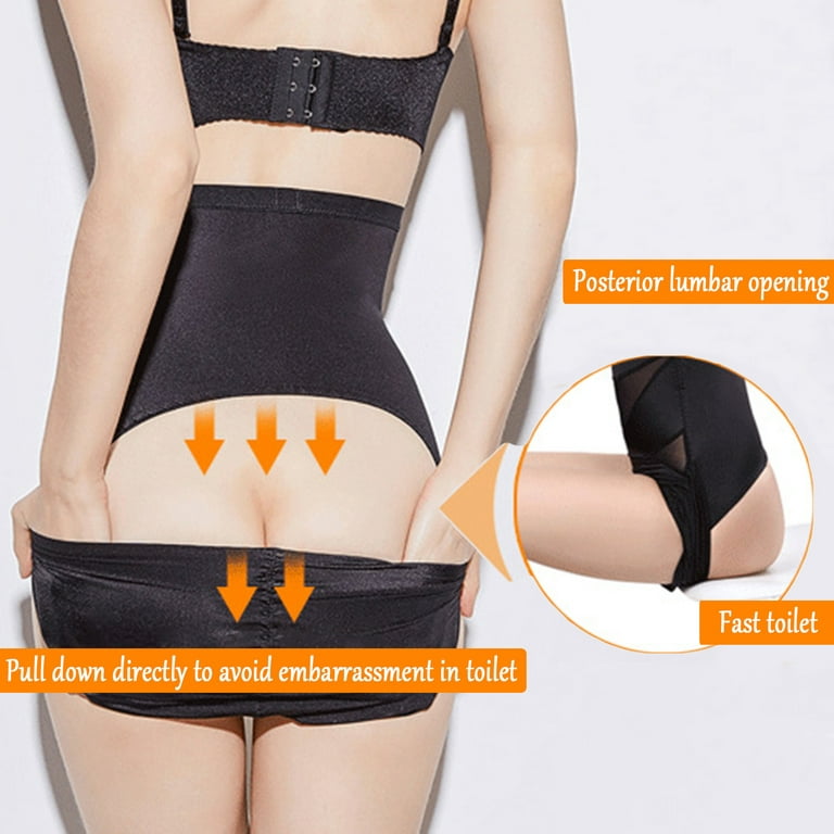 Posterior Control Pants With Tummy Control High Waist Slimming Corset –