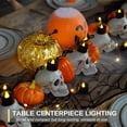 thumbnail image 6 of Superior Hub Black Tea Lights Candles Battery Operated, 200+Hour Flameless Flickering Fake Electric LED Colored Tealights Candles for Halloween,Theme Party,Wedding Table Decor, Holiday Decor,12-Pack, 6 of 17