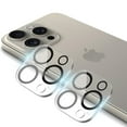 thumbnail image 3 of Htwon Camera Lens Protector Tempered Glass for iPhone 15 Pro 6.1inch/15 Pro Max 6.7inch, Clear, 2Pcs, 3 of 11
