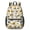 Excavator and Star, variant on Excavator and Helicopter Black Pattern 17" School Backpacks for Teens,Waterproof Oxford Fabric,S-Shape Padded Straps for School,Travel,Hiking,Camping