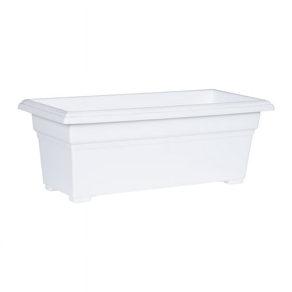 Root & Vessel Countryside Patio Planter, White, 27"