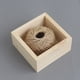 thumbnail image 5 of Fiudx Caja de Almacenamiento de Madera, Diseño Natural, Material Ecológico y Duradero, Organizador de Escritorio, Multifuncional Como Macetero, Decoración para El Hogar y La Oficina, 9,3 X 9,3 X 4,5, 5 of 6