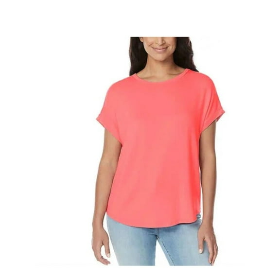 Buffalo David Bitton Women's Short Sleeve Top Soft French Terry - XL