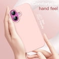 thumbnail image 3 of JETech Liquid Silicone Case for iPhone 16 6.1-Inch, Silky Soft Touch Full-Body Protective Phone Case, Anti-Scratch Shockproof Cover with Microfiber Lining (Pink), 3 of 6