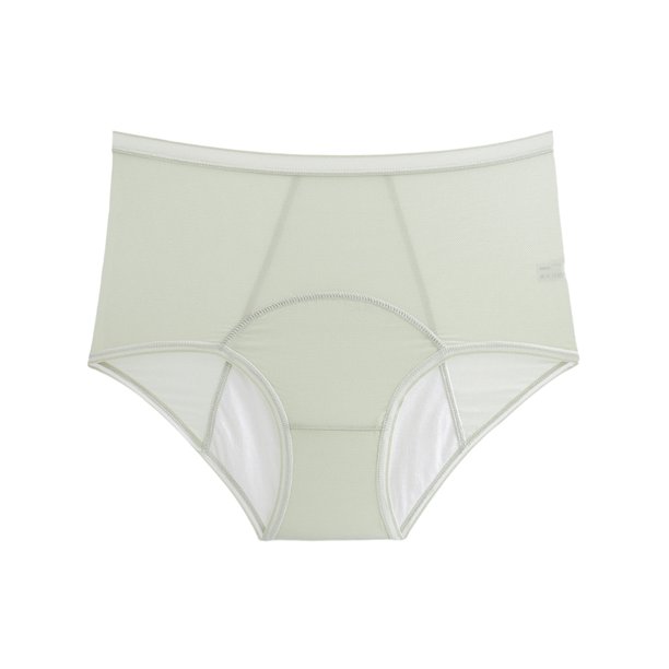 Sexy Dance Women Menstrual Panties Stretchy Leak Protection Thongs Sleep Briefs SemiTransparent