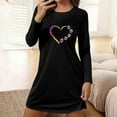 thumbnail image 1 of HongQid Nightgowns for Women Soft Grpahic House Dress Long Sleeve Sleep Shirts Fall Sleepwear Night Gown Nightshirt, 1 of 6