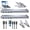 2Pcs, variant on Docking Station Laptop Stand with 4K , 8 in 1 USB C Laptop Docking Station Stand, Portable Adjustable Computer Holder with USB 3.0, PD 100w, Multiport Adapter for Notebook Tablet (1Pcs)