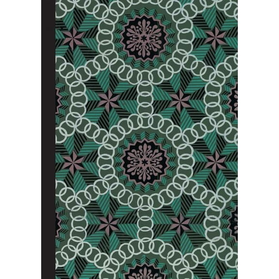 Bnf Papiers Peints: Carnet Ligné Motif Rosaces, Papier Peint 18e (Paperback)