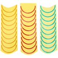thumbnail image 3 of 3 Sheets Gauge Labels Wear-Resistant Pressure Gauge Decal Arcs Stickers for Clear Indication on Meters and Mechanical Instruments (10 Pieces / Sheet), 3 of 3