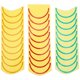 thumbnail image 3 of 3 Sheets Gauge Labels Wear-Resistant Pressure Gauge Decal Arcs Stickers for Clear Indication on Meters and Mechanical Instruments (10 Pieces / Sheet), 3 of 3