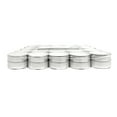 thumbnail image 7 of Mainstays White Unscented Indoor/Outdoor Tealight Candles, 50 Count, 7 of 7