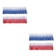 thumbnail image 4 of Vogacara 50 Pieces Hygiene Interdental Brush Tooth Household Stainless Removes Soft Health Floss Toothpick Sticks Head Supplies Steel Azul rojo 11*6*2cm 2piezas, 4 of 6