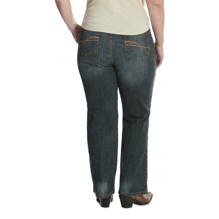 Wrangler Women's Plus Size Aura Midrise Bootcut Jean