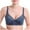 Dark Blue, variant on Fmbrln Womens Plus Size Full Cup Bras Sexy Floral Lace Breathable Comfort Bras Non Padded Bras Red
