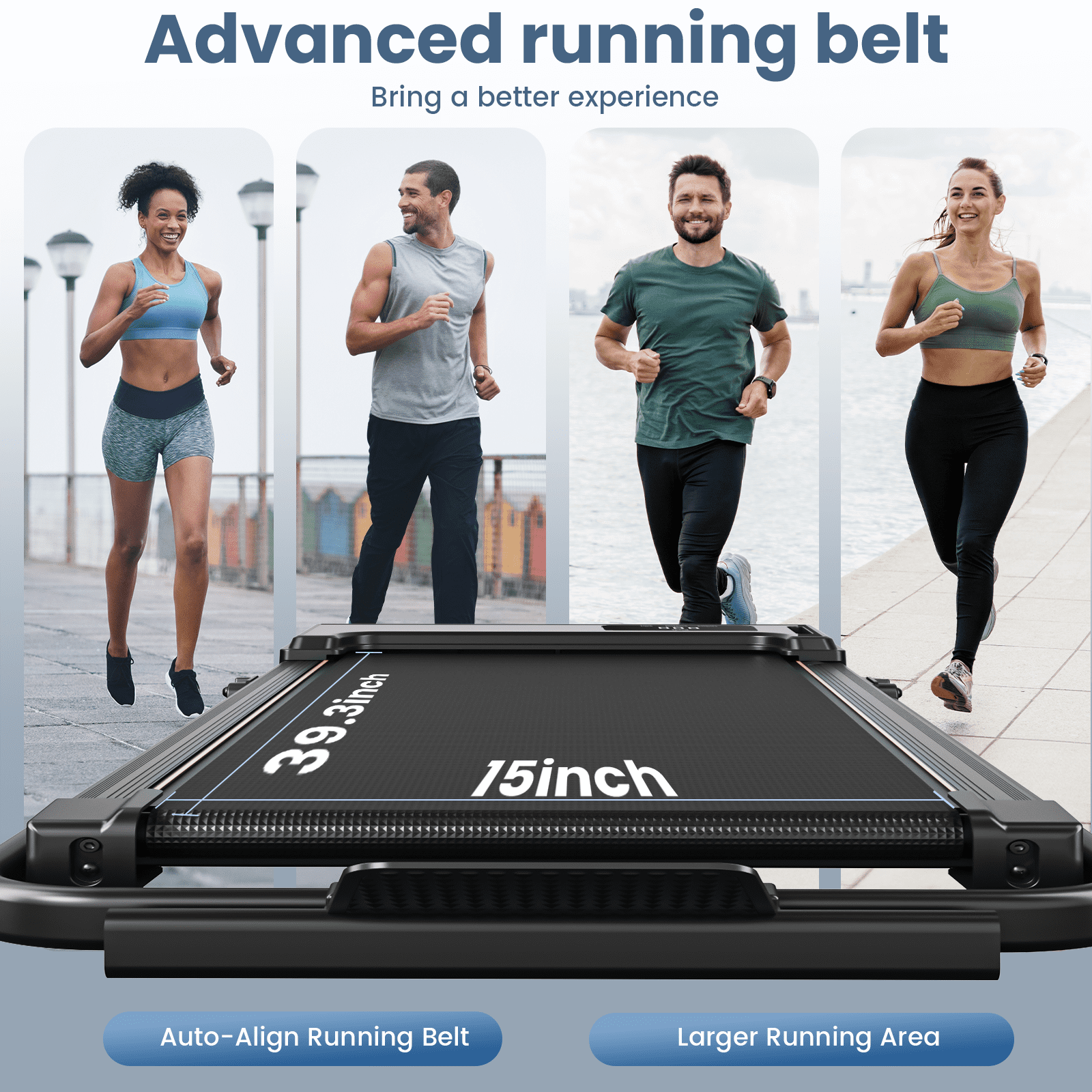 Treadmill 2 in 1 for Home/Office with Incline,Patbrela 300 Lbs Walking Pad Treadmill with HandleBar,Under Desk Treadmill ,LED Display & Remote Control