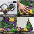 thumbnail image 4 of Disketp Mardi Gras7 Mat For Front Door Outside - Doormat Outdoor Entrance - Welcome Mats Outdoor,Outside Entry And Outdoor Entrance 16''X24'', 4 of 9