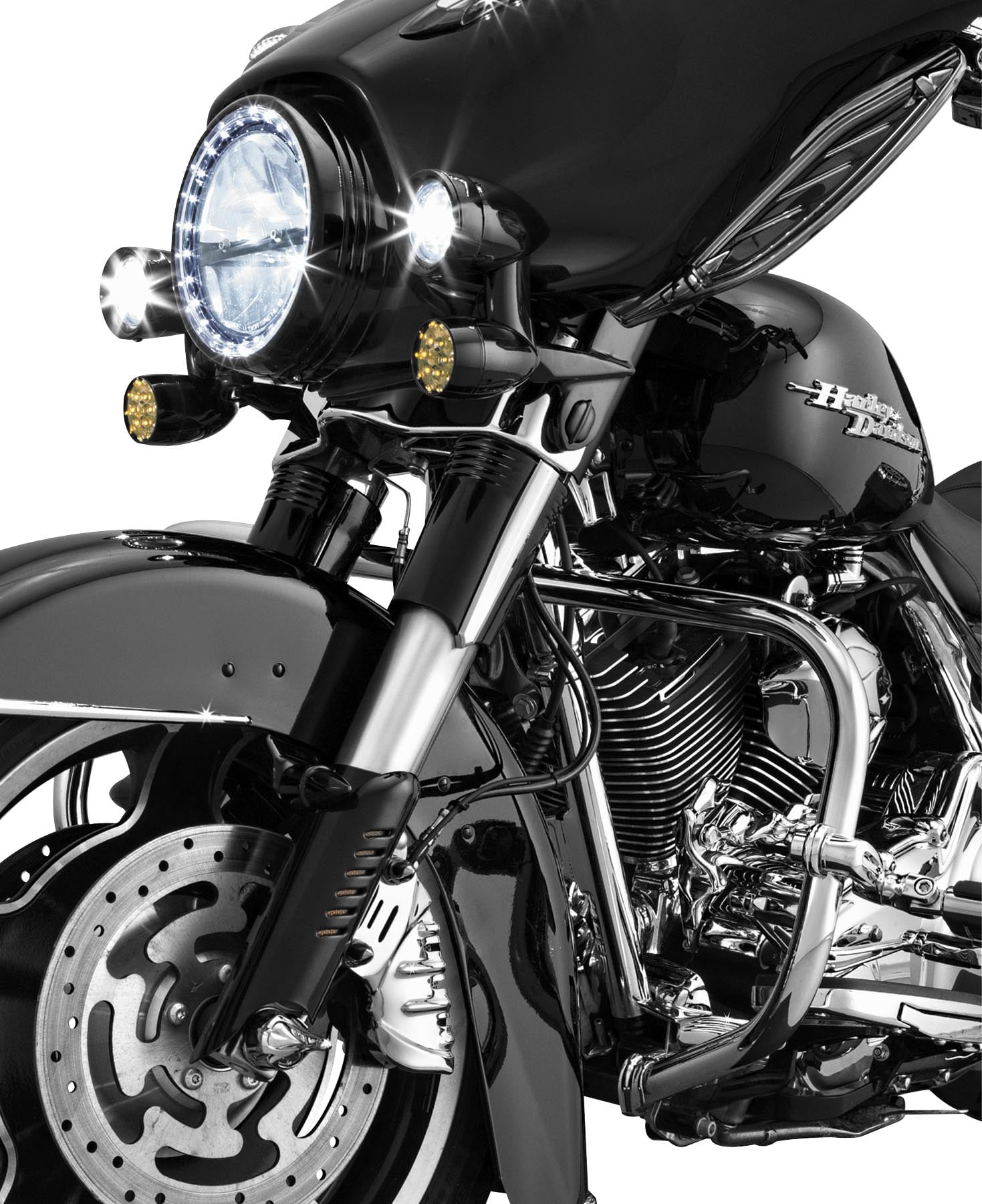 street glide fork covers