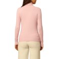 thumbnail image 3 of MODA NOVA Junior's Pullover Sweater Top Long Sleeve Turtleneck Knit Tops, 3 of 5