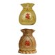 thumbnail image 1 of 2 piezas bolsa de dinero de resina estatua de Feng Shui chino decoración de coche de oficina en hogar, 1 of 9