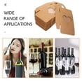 thumbnail image 3 of 25Pcs Wine Bottle Box Made of Durable Kraft Paper for Home Use Portable Gift Storage Solution, 3 of 8
