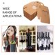 thumbnail image 3 of 25 cajas de vino portátiles de papel para guardar vino, caja de regalo portátil, suministros para el hogar, 3 of 8