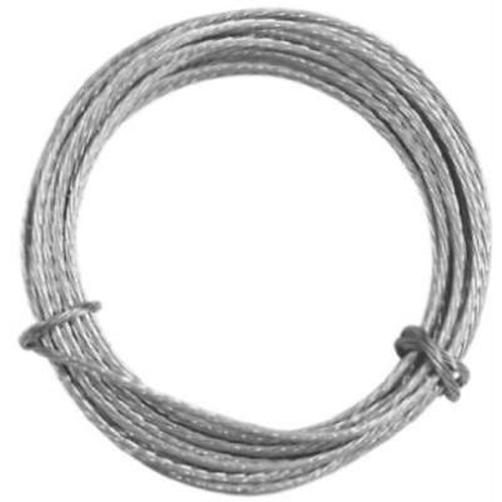 10PK 9' Durasteel Stainless Steel Picture Hanging Wire Holds 50 LB