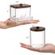thumbnail image 2 of Dispensador de bolas y bastoncillos de algodón Tbestmax Qtips Holder 300/200 ml, 2 of 7