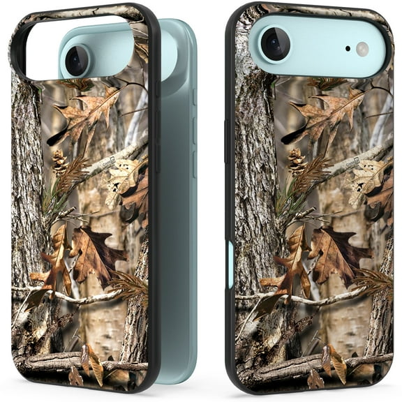 CoverON Design For Apple iPhone 17 Air Phone Case, Flexible Rubber Slim TPU Cover, Fall Camouflage