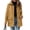 Multi, variant on Women's Wool Blend Pea Coat Casual Formal Office Wool Single Breasted Lapel Trench Coat with Pockets