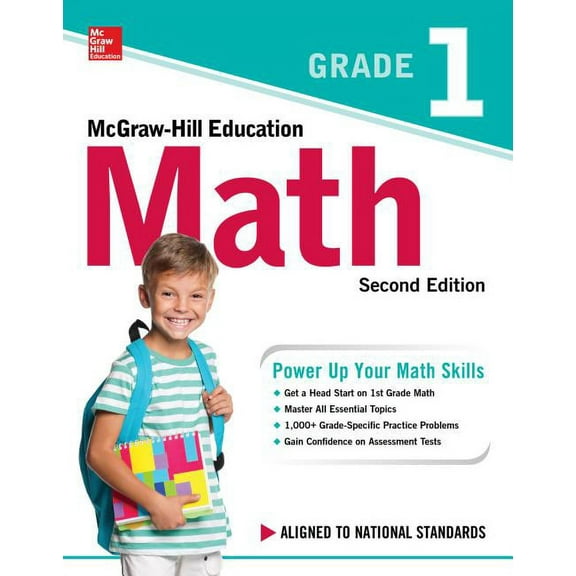McGraw-Hill Education Math Grade 1, Second Edition, (Paperback)