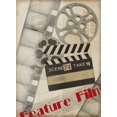 thumbnail image 2 of Vision Studio 11x14 White Modern Wood Framed Museum Art Print Titled - Feature Film, 2 of 4