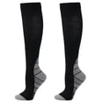thumbnail image 2 of YAOBAMM Sports Compression Stockings 1 Pair Sports Compression Stockings High Elasticity slip Shockproof Breathable Soft Unisex Running Shin Splints Travel, 2 of 6