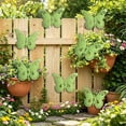 thumbnail image 4 of AURIGATE Butterfly Wall Decor, 3D Iron Hanging Butterfly Art Sculpture for Home Living Room Patio Garden Decor, 4 of 7
