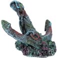 thumbnail image 3 of Adorno para acuario, decoración de resina para acuarios, decoración de peceras, resina creativa, naufragio, accesorios para acuarios, 3 of 4