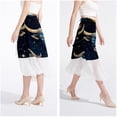 thumbnail image 4 of Constellation Stylish Chiffon Summer Beach Dresses with Polyester Straps for Women | Summer Dress, 4 of 6