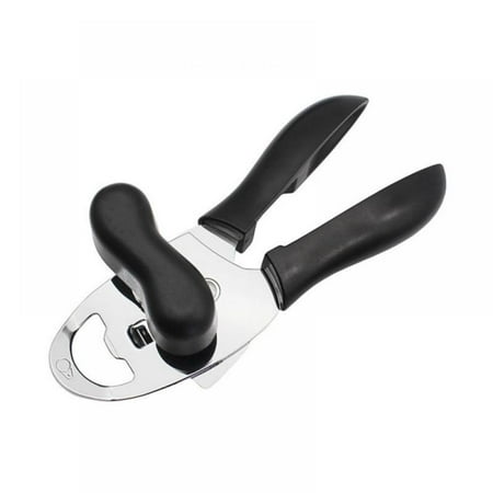 

Novobey Can Opener Manual Ergonomic Can Opener Handheld 4-in-1 Can Openers Easy Turn Knob Kitchen Household Capping Tool Canning Knife