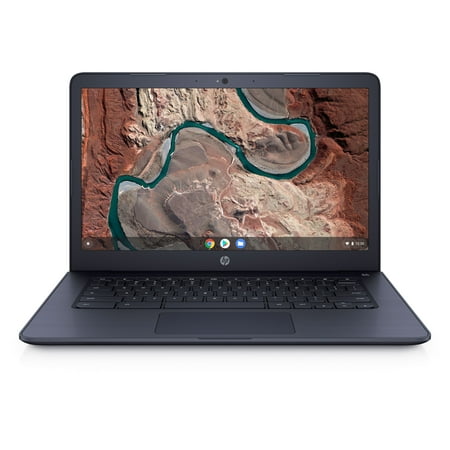 HP Chromebook 14, 14" Full HD Display, AMD A4-9120C, AMD Radeon R4 Graphics, 4 GB SDRM, 32GB eMMC, Audio by B&O, Ink Blue, 14-db0043wm