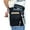 Black, variant on TDYUSG Server Pouch Restaurant Waist Money Apron Bag with Adjustable Belt Buckle for Waitress Waiter Small Red