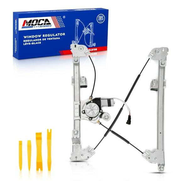 MOCA AUTOPARTS Front Left Power Window Regulator w/ Motor Fit for 2005-2008 Ford F-150 & 2006-2008 Lincoln Mark LT
