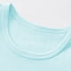 thumbnail image 3 of Camiseta de tirantes de cuello redondo con estampado de verano de hilo de color liso, informal, holgada, para exteriores, de poliéster para niña, 3 of 5