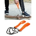 thumbnail image 4 of Portable Survival Hand Zipper Saw 65 Manganese Steel Gardening Wood Cutting Chain Saw Outdoor Emergency Camping Hiking Tools, 4 of 6