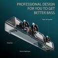 thumbnail image 4 of 2.1 Channel Bluetooth 5.0 Soundbar with Deep Bass, Optical & AUX Inputs, Compact Wall-Mountable Sound Bar for TV, Home Theater & Gaming, 4 of 9